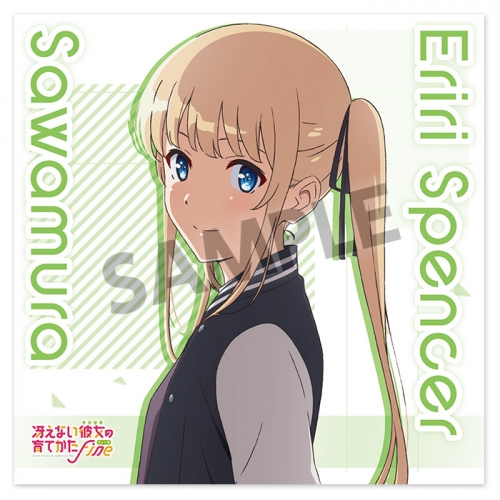 グッズ カバーホルダー 冴えない彼女の育てかた Fine スムースクッションカバー 澤村 スペンサー 英梨々 アニメイト