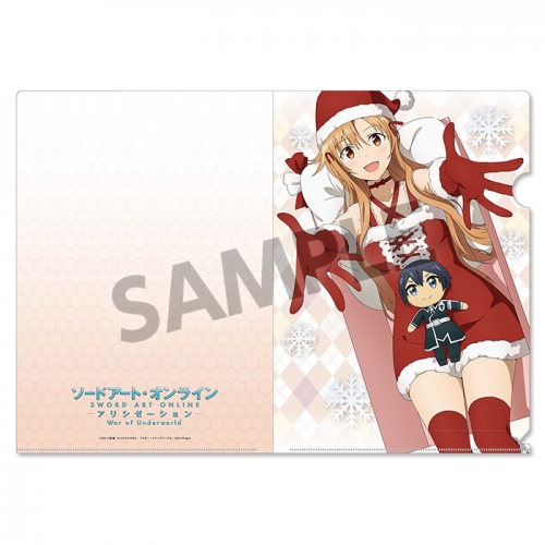グッズ クリアファイル ソードアート オンライン アリシゼーション War Of Underworld クリアファイルセット Vol 7 アニメイト