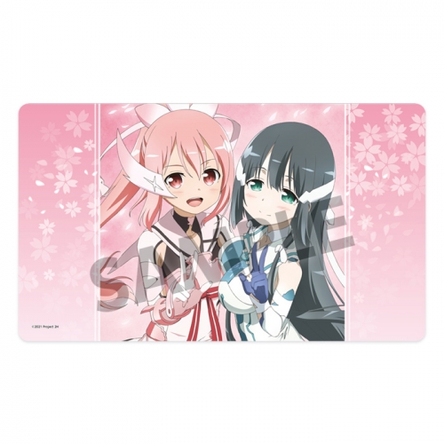 グッズ マット 結城友奈は勇者である 大満開の章 ラバーマット 結城友奈 東郷美森 勇者服 Ver アニメイト