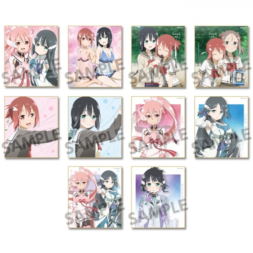 グッズ 色紙 結城友奈は勇者である 大満開の章 トレーディングミニ色紙 アニメイト