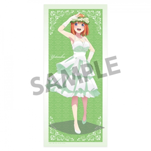 グッズ タオル 映画 五等分の花嫁 マイクロファイバースポーツタオル 中野四葉 ウェディングドレス Ver アニメイト