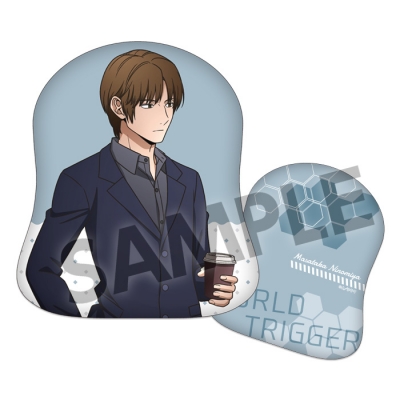 【グッズ-クッション】ワールドトリガー 描き下ろしむにゃもちクッション 二宮匡貴 日常 ver.