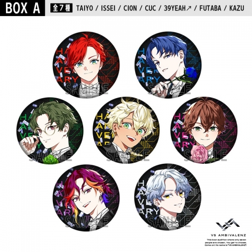 グッズ-バッチ】VS AMBIVALENZ ホログラム缶バッジコレクション～ half  