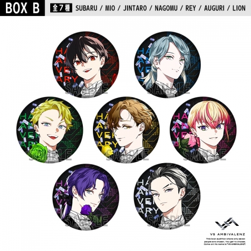 グッズ-バッチ】VS AMBIVALENZ ホログラム缶バッジコレクション～ half 