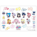 【グッズ-ステッカー】「ひみつのアイプリ in じょいぽりす」 クリアデコレーションステッカーの画像