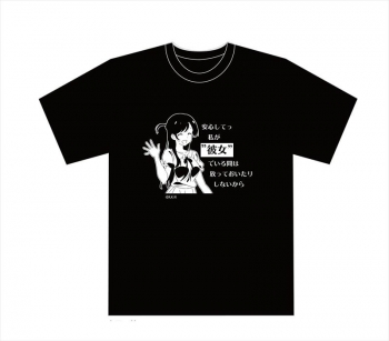グッズ-Tシャツ】彼女、お借りします Tシャツ 水原千鶴 LL | アニメイト
