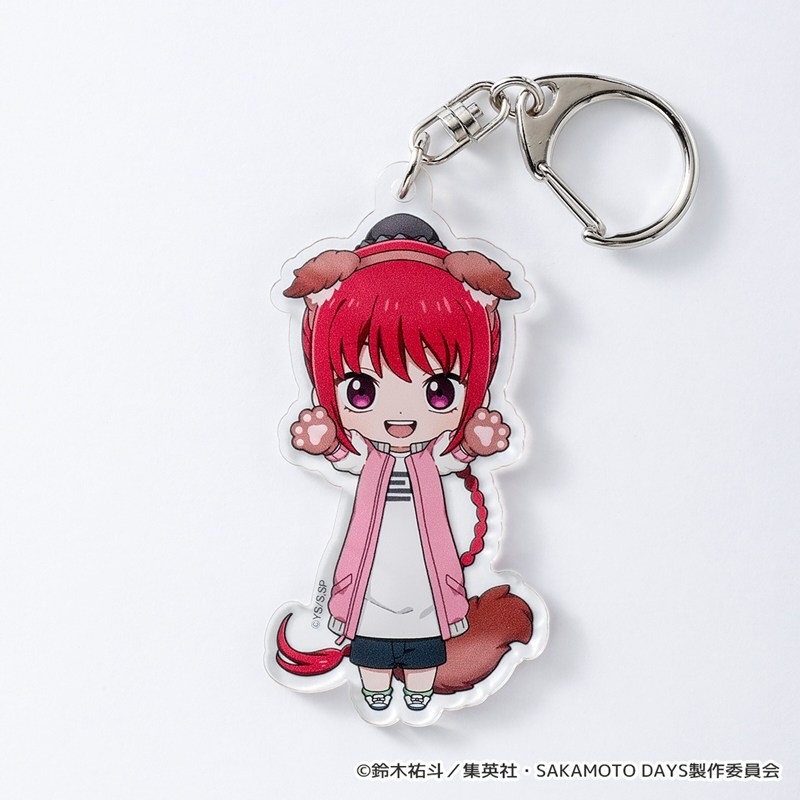 [Good-Key Holder] SAKAMOTO DAYS Nobi Neko Acrylic Key Holder (Rikusho Sugar)