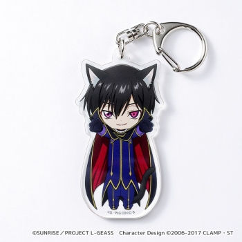 グッズ-キーホルダー】コードギアス 反逆のルルーシュ のび猫アクリル 