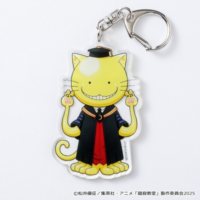 【グッズ-キーホルダー】暗殺教室 のび猫アクリルキーホルダー(殺せんせー)