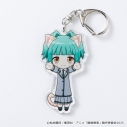 【グッズ-キーホルダー】暗殺教室 のび猫アクリルキーホルダー(茅野 カエデ)の画像