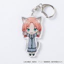 【グッズ-キーホルダー】暗殺教室 のび猫アクリルキーホルダー(速水 凛香)の画像