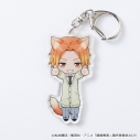 【グッズ-キーホルダー】暗殺教室 のび猫アクリルキーホルダー(前原 陽斗)の画像