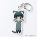 【グッズ-キーホルダー】東京喰種トーキョーグール のび猫アクリルキーホルダー(金木 研-私服-)の画像