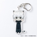 【グッズ-キーホルダー】東京喰種トーキョーグール のび猫アクリルキーホルダー(金木 研-戦闘服-)の画像
