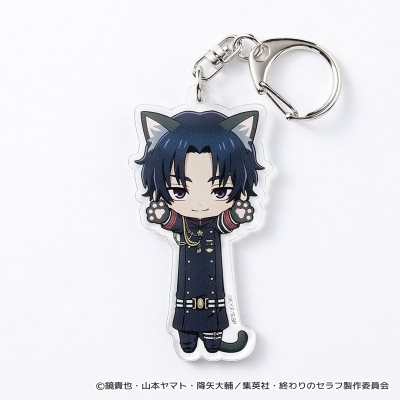 【グッズ-キーホルダー】終わりのセラフ のび猫アクリルキーホルダー(一瀬グレン)