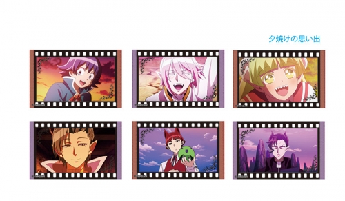 グッズ バッチ 魔入りました 入間くん スクエア缶バッジコレクション 夕焼けの思い出 アニメイト