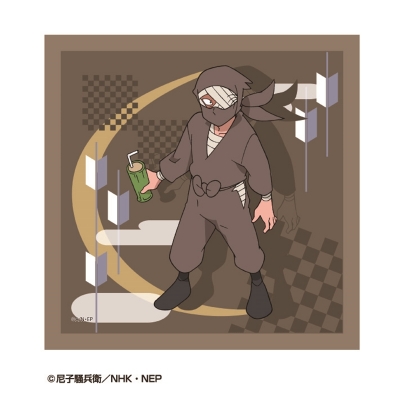 【グッズ-タオル】忍たま乱太郎 ハンドタオル 23 雑渡昆奈門