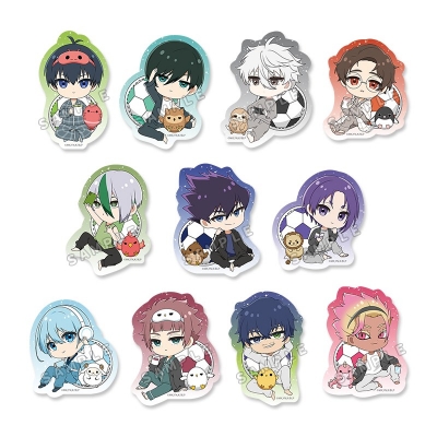 【グッズ-ステッカー】ブルーロック ぷちちょこ トレーディングステッカー くつろぎ時間ver.