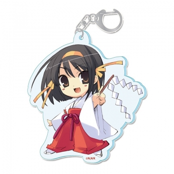 グッズ-キーホルダー】涼宮ハルヒシリーズ ミニキャラアクリル 