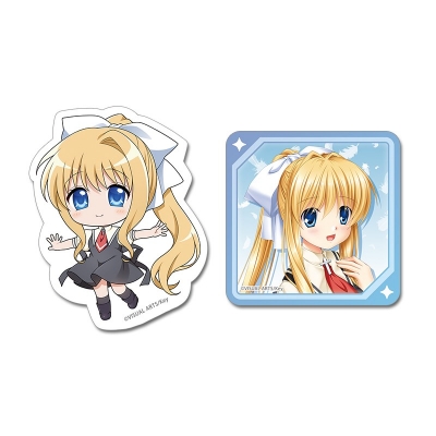 【グッズ-ステッカー】AIR Key world festival【AIR】ステッカーセット【神尾観鈴】