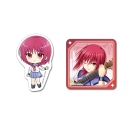 【グッズ-ステッカー】Angel Beats! Key world festival【Angel Beats!】ステッカーセット【岩沢雅美】の画像