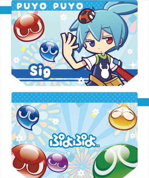グッズ ポーチ ぷよぷよ 撥水ポーチ シグ アニメイト