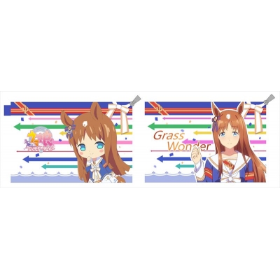 【グッズ-ポーチ】ウマ娘 プリティーダービー 撥水ポーチ 「グラスワンダー」
