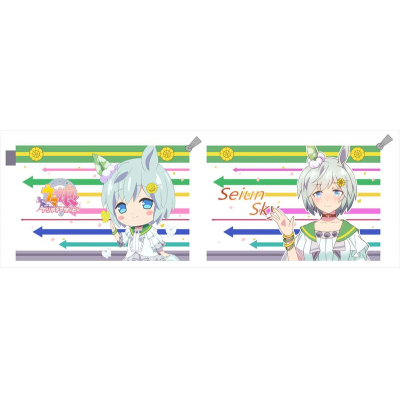 【グッズ-ポーチ】ウマ娘 プリティーダービー 撥水ポーチ 「セイウンスカイ」