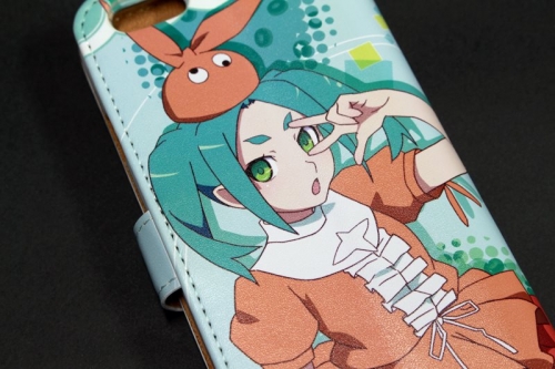 グッズ カバーホルダー 物語 シリーズ 描き下ろし 手帳型スマホケース 斧乃木余継 Iphone7 アニメイト