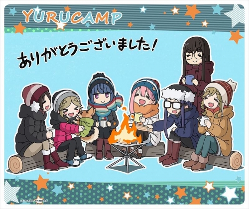 グッズ マウスパッド ゆるキャン Season2 マウスパッド エンドカード アニメイト