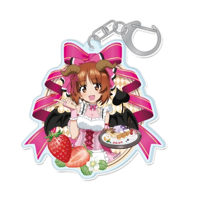 【グッズ-キーホルダー】ガールズ&パンツァー 最終章 描き下ろし アクリルキーホルダー【西住みほ】小悪魔ウエイトレス