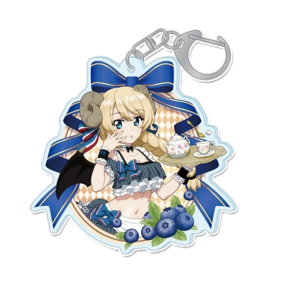 【グッズ-キーホルダー】ガールズ&パンツァー 最終章 描き下ろし アクリルキーホルダー【ダージリン】小悪魔ウエイトレス