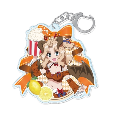 【グッズ-キーホルダー】ガールズ&パンツァー 最終章 描き下ろし アクリルキーホルダー【ケイ】小悪魔ウエイトレス