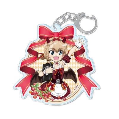 【グッズ-キーホルダー】ガールズ&パンツァー 最終章 描き下ろし アクリルキーホルダー【カチューシャ】小悪魔ウエイトレス