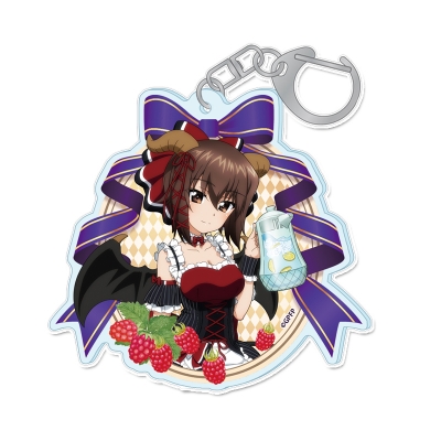 【グッズ-キーホルダー】ガールズ&パンツァー 最終章 描き下ろし アクリルキーホルダー【西住まほ】小悪魔ウエイトレス