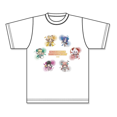 【グッズ-Tシャツ】戦姫絶唱シンフォギアXV ぷちちょこ グラフィックTシャツ【小悪魔ウェイトレス】