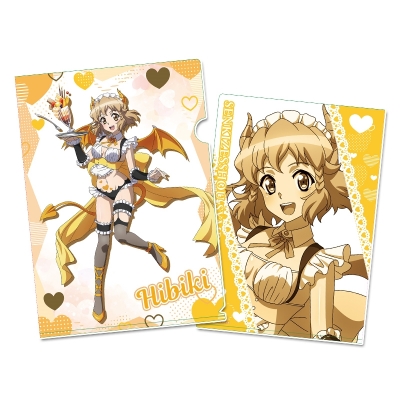 【グッズ-クリアファイル】戦姫絶唱シンフォギアXV 描き下ろし クリアファイル【立花 響】小悪魔ウェイトレス