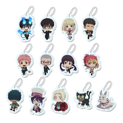 【グッズ-キーホルダー】青の祓魔師 雪ノ果篇 ぷちちょこトレーディングアクリルキーホルダー