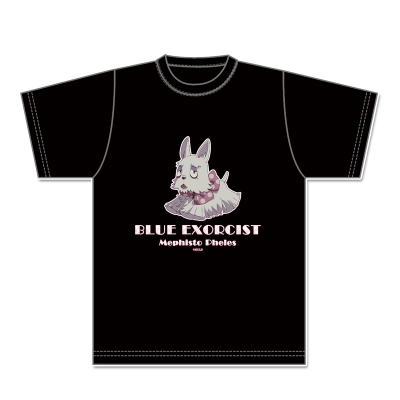 【グッズ-Tシャツ】青の祓魔師 雪ノ果篇 ぷちちょこグラフィックTシャツ【メフィスト・フェレス(犬)】