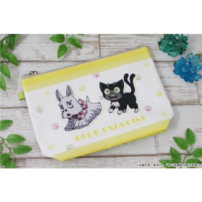 【グッズ-ポーチ】青の祓魔師 雪ノ果篇 ぷちちょこ撥水ポーチ【メフィスト・フェレス(犬)&クロ】