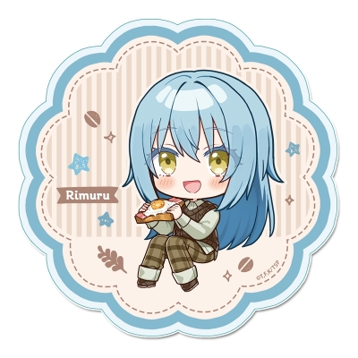 【グッズ-コースター】転生したらスライムだった件 ぷちちょこアクリルコースター【リムル(トースト)】カフェごはんver.