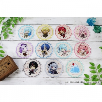 グッズ-コースター】転生したらスライムだった件 ぷちちょこアクリル 