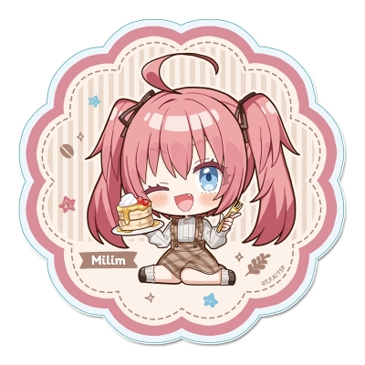 【グッズ-コースター】転生したらスライムだった件 ぷちちょこアクリルコースター【ミリム】カフェごはんver.