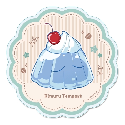 【グッズ-コースター】転生したらスライムだった件 ぷちちょこアクリルコースター【ゼリーリムル】カフェごはんver.