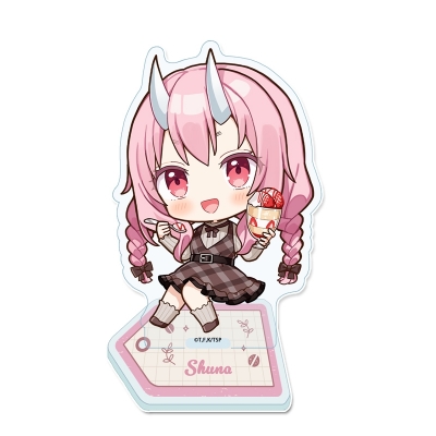 【グッズ-スタンドポップ】転生したらスライムだった件 ぷちちょこアクリルスタンド【シュナ】カフェごはんver.