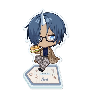 【グッズ-スタンドポップ】転生したらスライムだった件 ぷちちょこアクリルスタンド【ソウエイ】カフェごはんver.