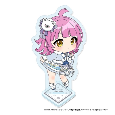 【グッズ-スタンドポップ】ラブライブ!虹ヶ咲学園スクールアイドル同好会 ぷちちょこアクリルスタンド【天王寺 璃奈】 ウィンター衣装ver.