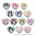 【グッズ-バッチ】ラブライブ!虹ヶ咲学園スクールアイドル同好会 ぷちちょこトレーディングハート型缶バッジ ウィンター衣装ver.の画像