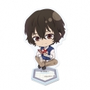 【グッズ-スタンドポップ】文豪ストレイドッグス ぷちちょこアクリルスタンド【太宰治】読書ver.の画像