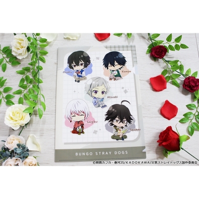 【グッズ-クリアファイル】文豪ストレイドッグス ぷちちょこクリアファイル【A】読書ver.